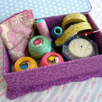 How to make a traditional Hand Made Sewing Box