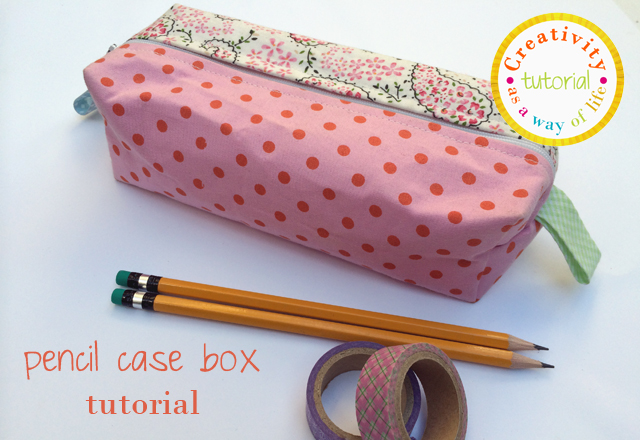 pencil case box tutorial